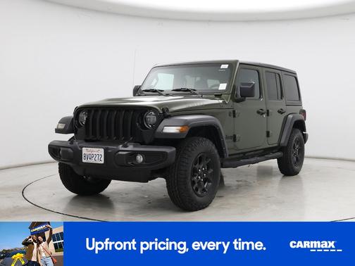 Green 2021 Jeep Wrangler Unlimited Willys