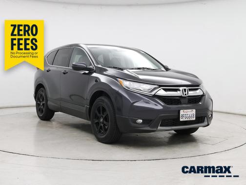 Blue 2018 Honda CR-V EX-L