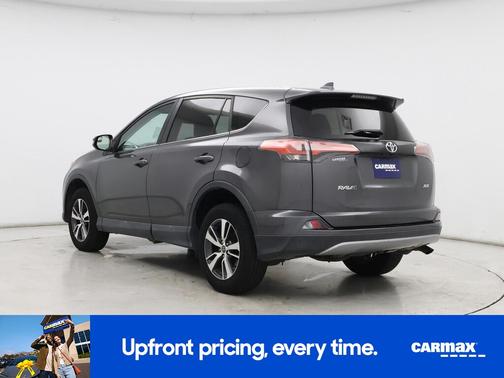 Gray 2018 Toyota RAV4 XLE