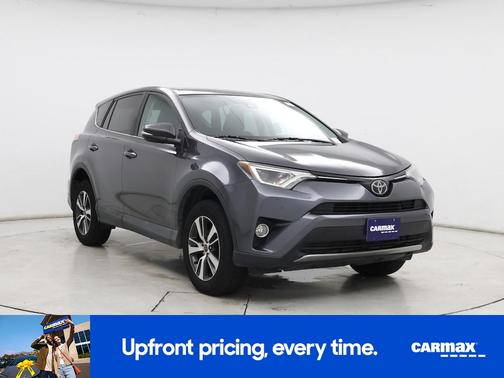 Gray 2018 Toyota RAV4 XLE