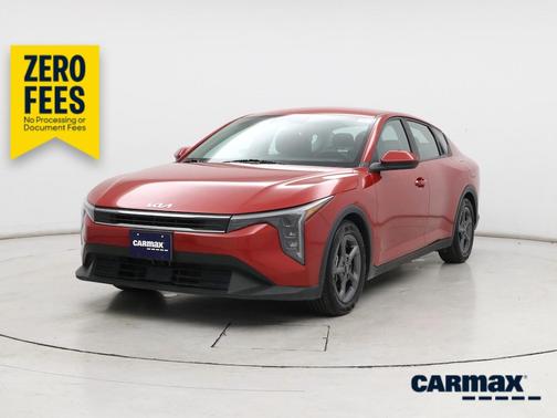 Red 2025 Kia K4 LXS