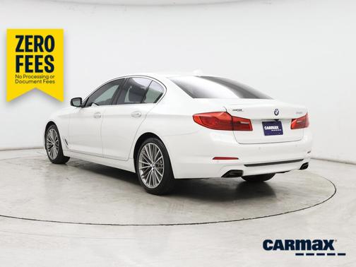 White 2018 BMW 540 I