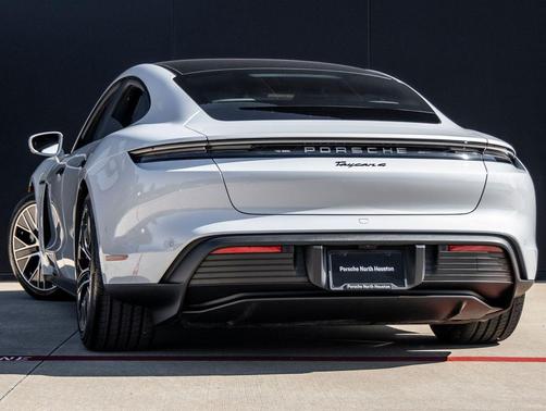 Ice Grey Metallic 2026 Porsche Taycan 4