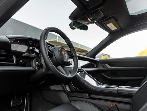 Ice Grey Metallic 2026 Porsche Taycan 4