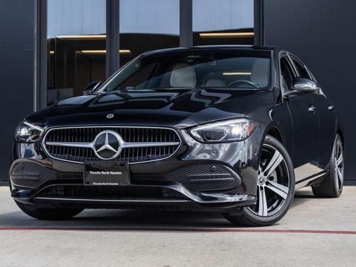 Black 2025 Mercedes-Benz C-Class C 300