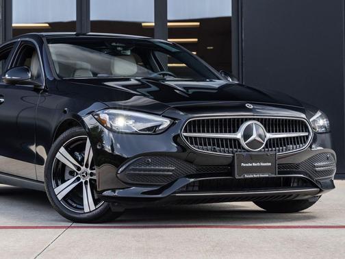 Black 2025 Mercedes-Benz C-Class C 300
