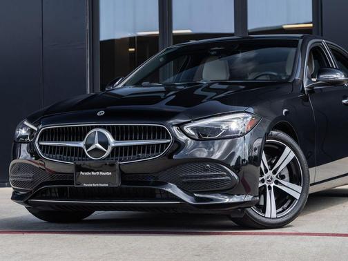 Black 2025 Mercedes-Benz C-Class C 300