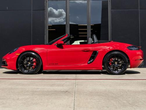 Carmine Red 2025 Porsche 718 Boxster GTS 4.0