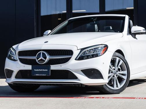 Polar White 2021 Mercedes-Benz C-Class Cabriolet