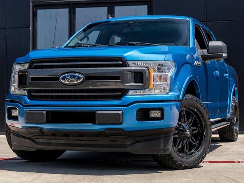 Blue Metallic 2019 Ford F-150 XLT