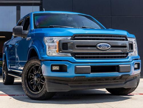Blue Metallic 2019 Ford F-150 XLT