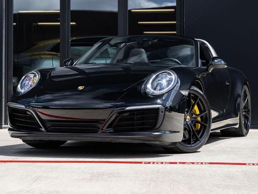 Black 2017 Porsche 911 Targa 4S