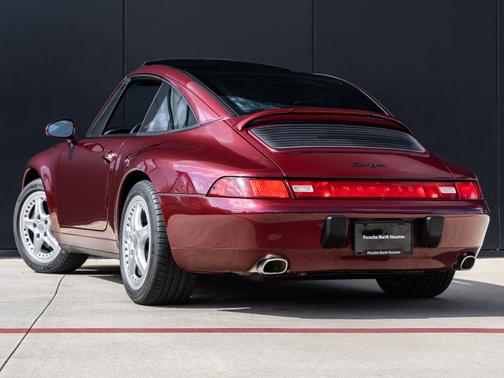 Arena Red Metallic 1997 Porsche 911 Targa