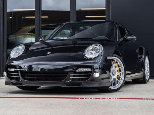 Basalt Black Metallic 2011 Porsche 911 Turbo
