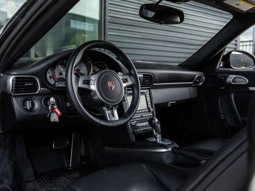 Basalt Black Metallic 2011 Porsche 911 Turbo