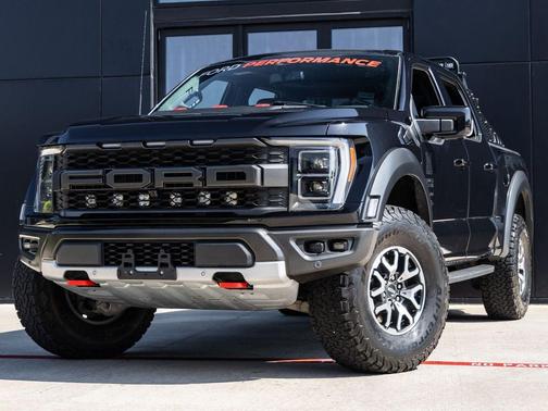 Agate Black Metallic 2023 Ford F-150 Raptor