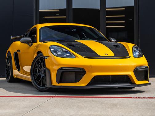 Paint to Sample: Signal Yellow 2025 Porsche 718 Cayman GT4 RS