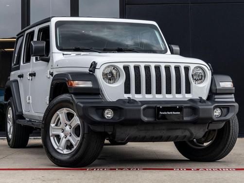 Bright White Clearcoat 2023 Jeep Wrangler Sport S