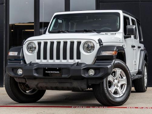 Bright White Clearcoat 2023 Jeep Wrangler Sport S