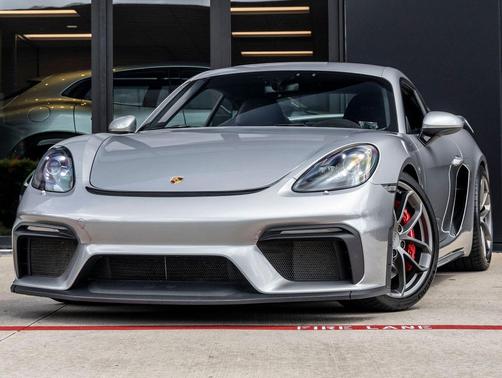 GT Silver Metallic 2020 Porsche 718 Cayman GT4