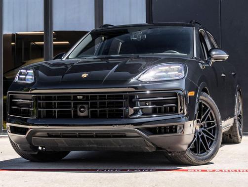 Black 2024 Porsche Cayenne S