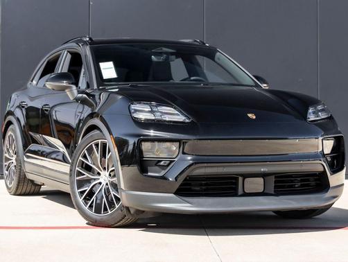 Black 2025 Porsche Macan Macan Electric