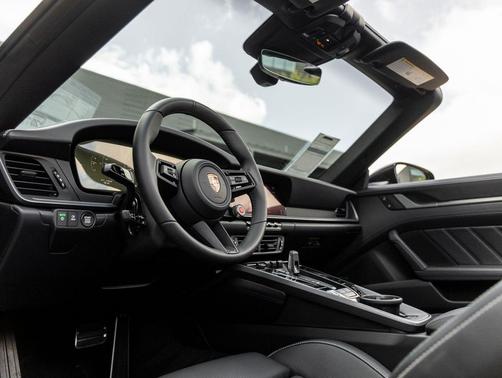 Jet Black Metallic 2026 Porsche 911 Carrera 4S Cabriolet
