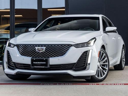 Summit White 2024 Cadillac CT5 Premium Luxury