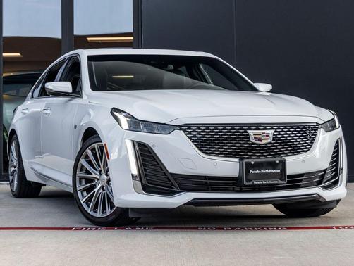 Summit White 2024 Cadillac CT5 Premium Luxury