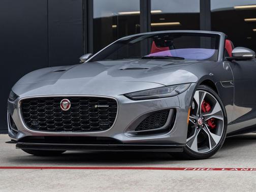 Grey 2022 Jaguar F-TYPE P450 R-Dynamic AWD Automatic