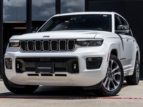 Bright White Clearcoat 2022 Jeep Grand Cherokee Overland