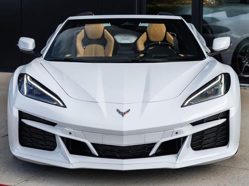 Arctic White 2025 Chevrolet Corvette E-Ray RWD Convertible 3LZ