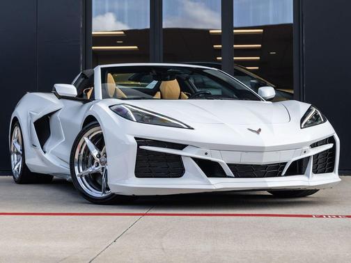 Arctic White 2025 Chevrolet Corvette E-Ray RWD Convertible 3LZ