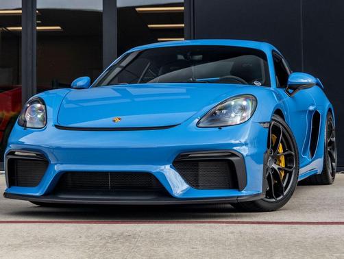 Shark Blue 2023 Porsche 718 Cayman GT4