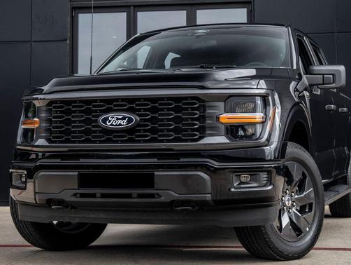 Black Metallic 2025 Ford F-150 STX