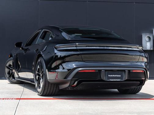 Black 2026 Porsche Taycan 4