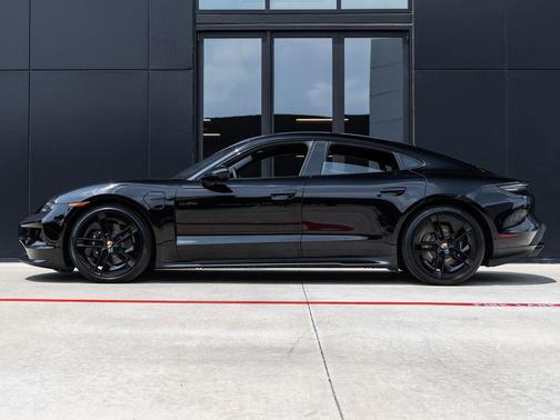 Black 2026 Porsche Taycan 4