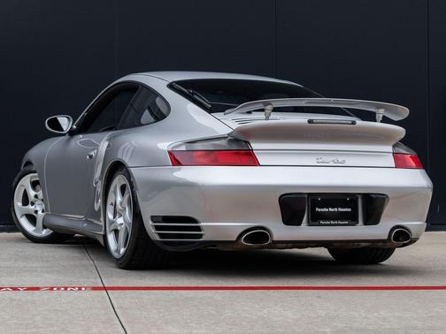 Arctic Silver Metallic 2001 Porsche 911 Carrera Turbo