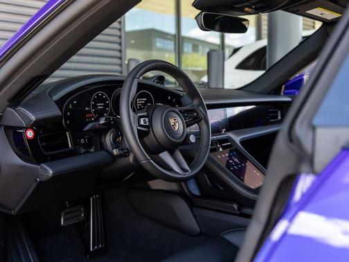 Purple Sky Metallic 2026 Porsche Taycan Black Edition