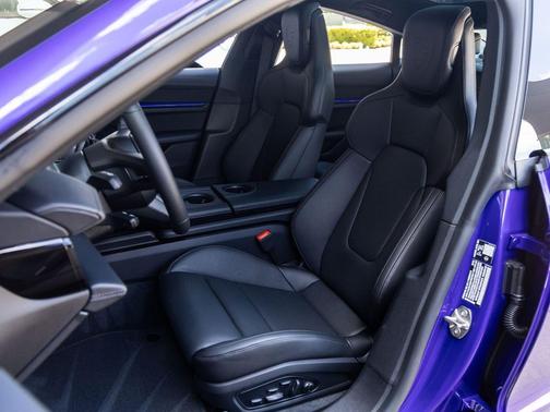 Purple Sky Metallic 2026 Porsche Taycan Black Edition