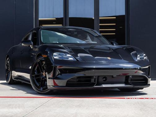 Jet Black Metallic 2026 Porsche Taycan GTS