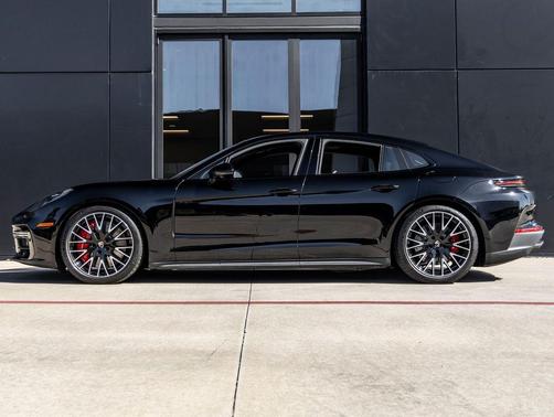 Black 2025 Porsche Panamera Turbo