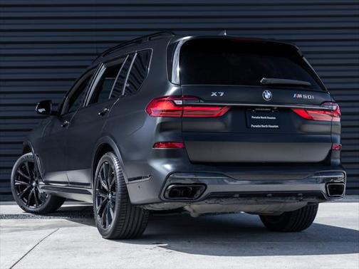 Matte Black Wrap 2021 BMW X7 M50i