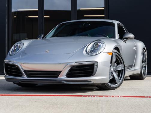 GT Silver Metallic 2018 Porsche 911 Carrera T