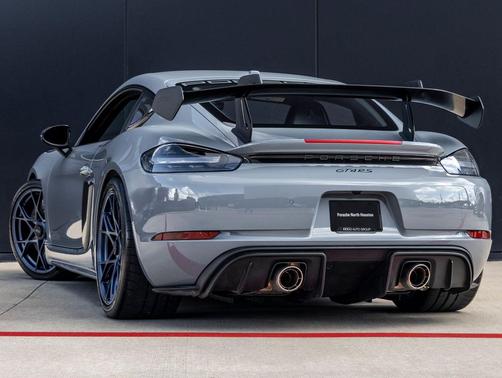 Arctic Grey 2024 Porsche 718 Cayman GT4 RS