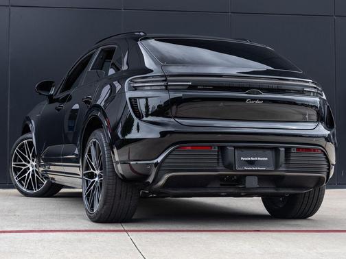 Black 2025 Porsche Macan Macan Electric Turbo