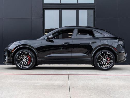 Black 2025 Porsche Macan Macan Electric Turbo