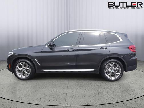 Dark Graphite Metallic 2021 BMW X3 sDrive30i