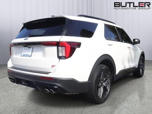 Star White Metallic Tri-Coat 2025 Ford Explorer ST