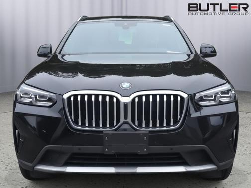 Black Sapphire Metallic 2022 BMW X3 sDrive30i